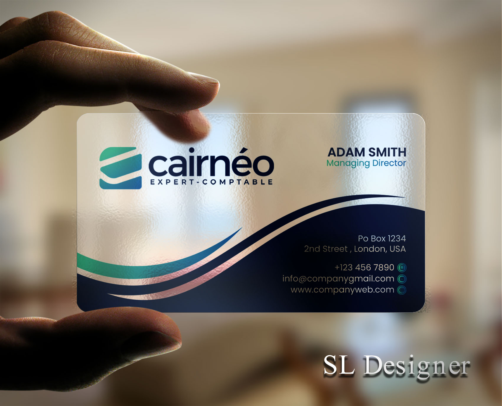 Diseño de Tarjeta de Presentación por SL Designer para CAIRNEO EXPERTISE | Diseño #25658373