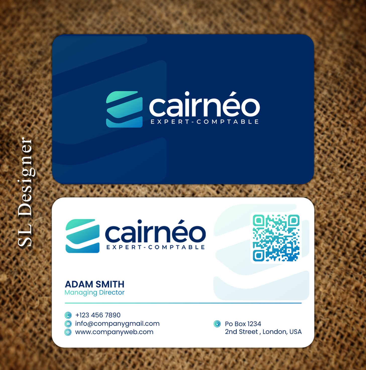 Visitenkarten-Design von SL Designer für CAIRNEO EXPERTISE | Design #25713237