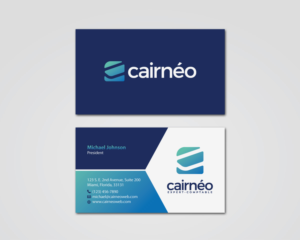 Design de Carte de Visite par MDesign pour CAIRNEO EXPERTISE | Design : #25660083