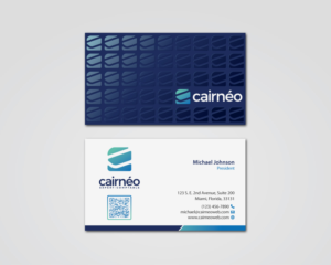 Business Card Design by MDesign for CAIRNEO EXPERTISE | Design: #25673441