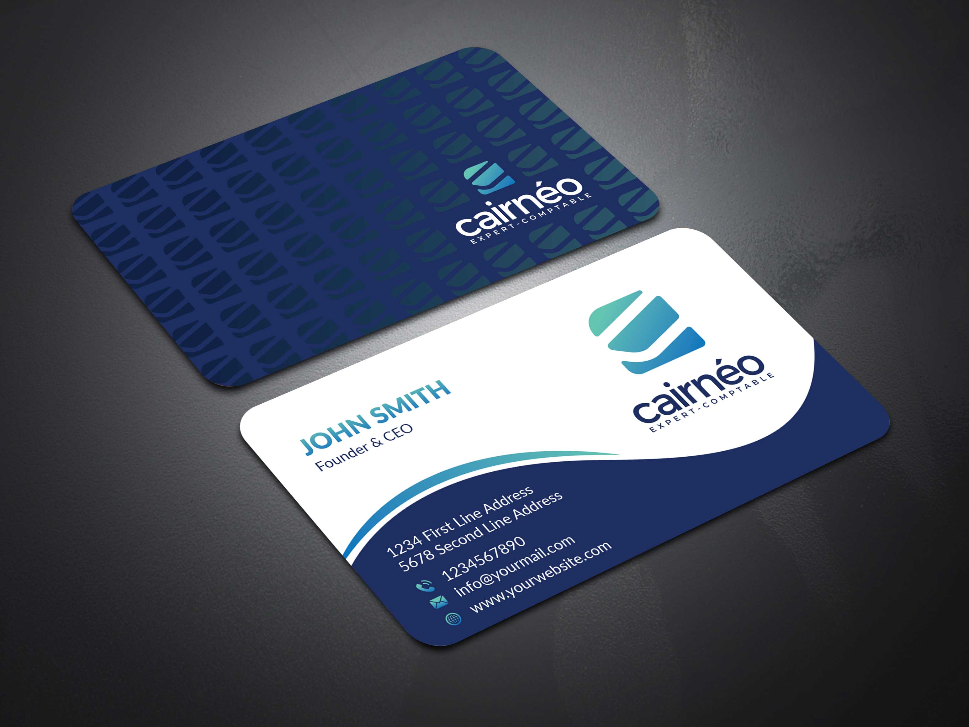 Diseño de Tarjeta de Presentación por Musa. A para CAIRNEO EXPERTISE | Diseño #25659663