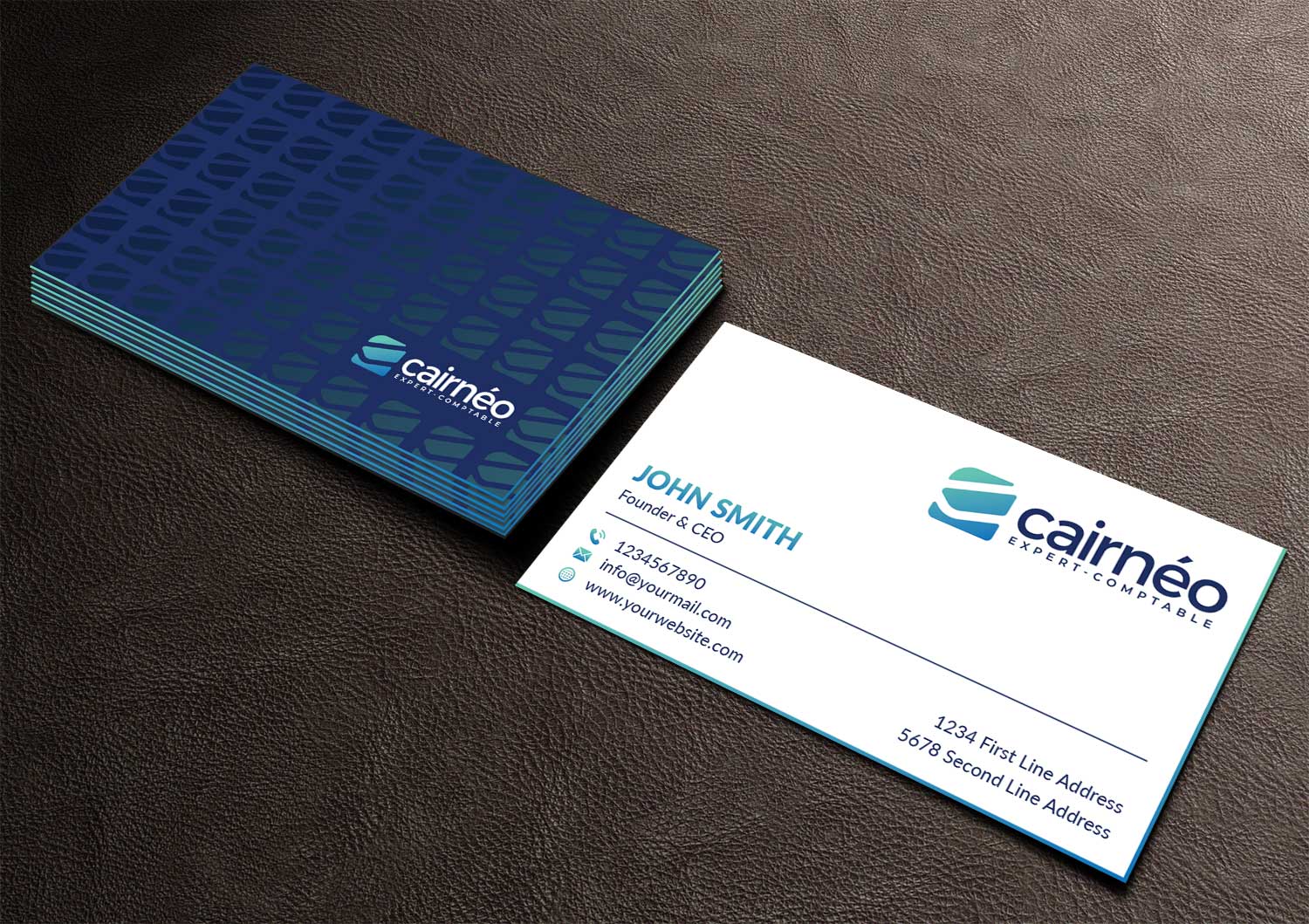 Diseño de Tarjeta de Presentación por Musa. A para CAIRNEO EXPERTISE | Diseño #25659664