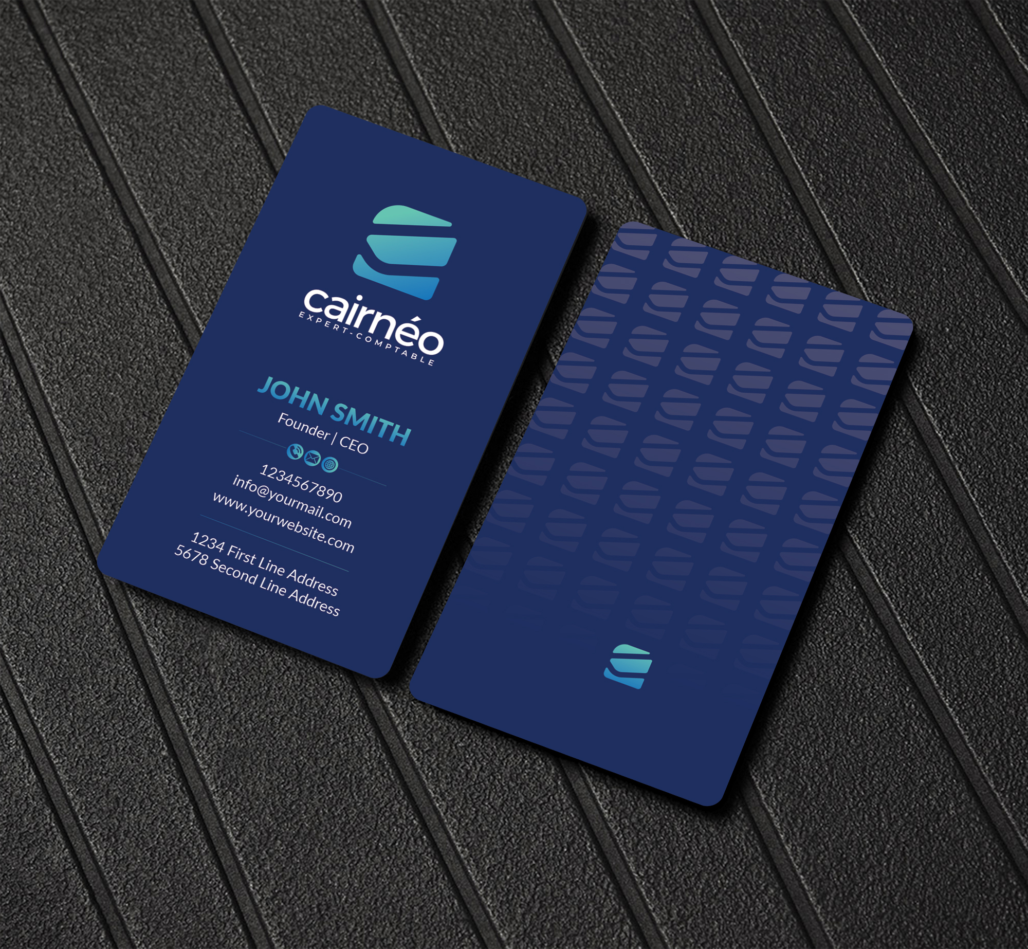 Diseño de Tarjeta de Presentación por Musa. A para CAIRNEO EXPERTISE | Diseño #25659672