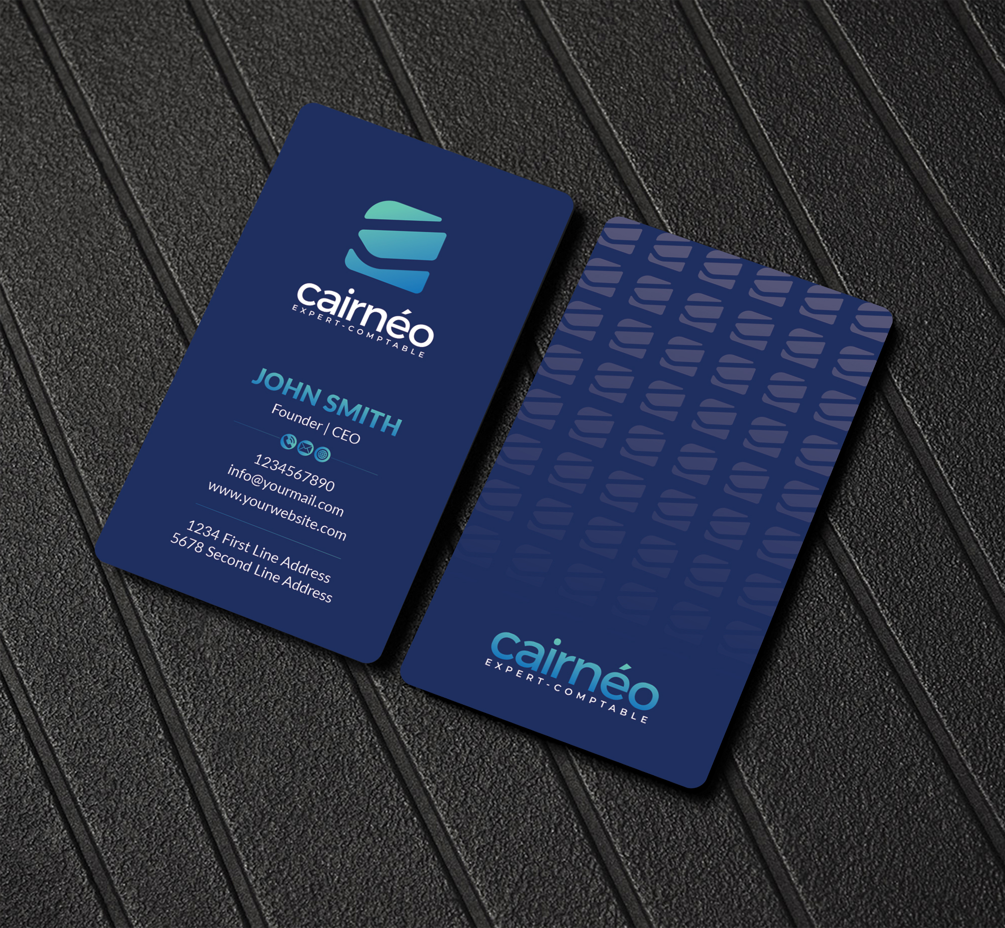 Business Card Design by Musa. A for CAIRNEO EXPERTISE | Design #25659673