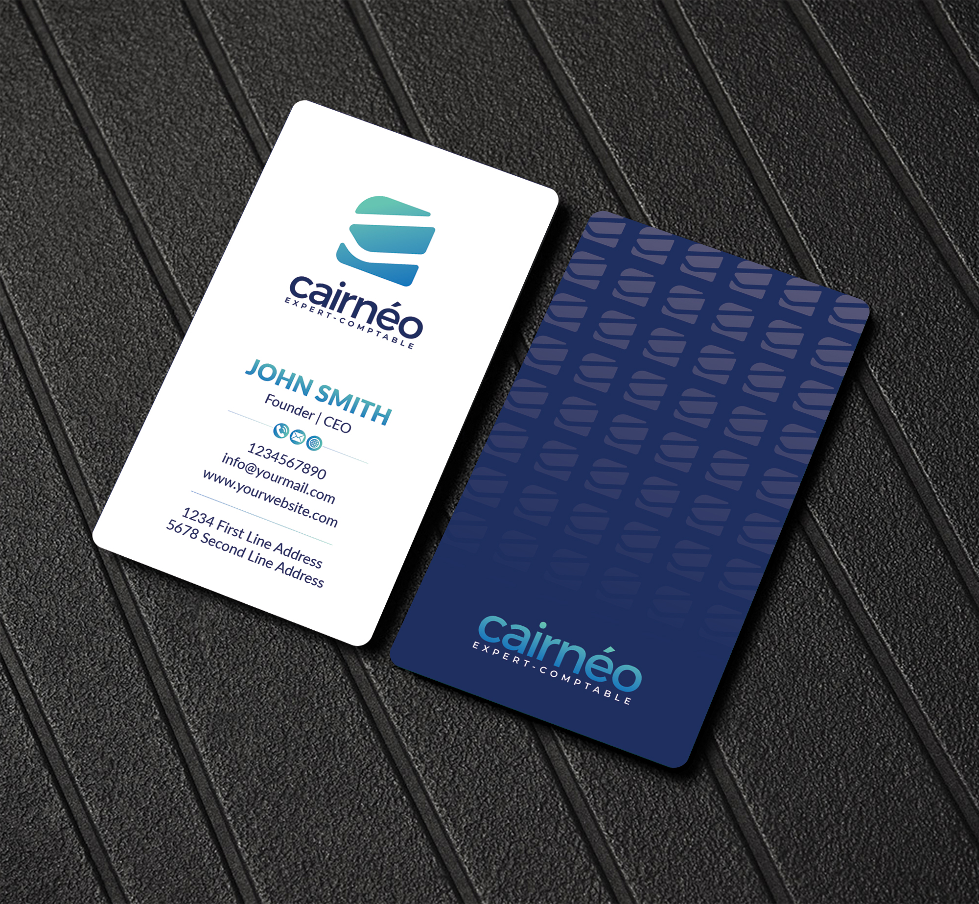 Design de Carte de Visite par Musa. A pour CAIRNEO EXPERTISE | Design #25665998