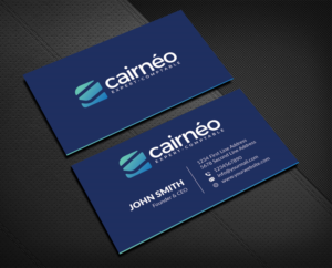 Design de Carte de Visite par Musa. A pour CAIRNEO EXPERTISE | Design : #25666000