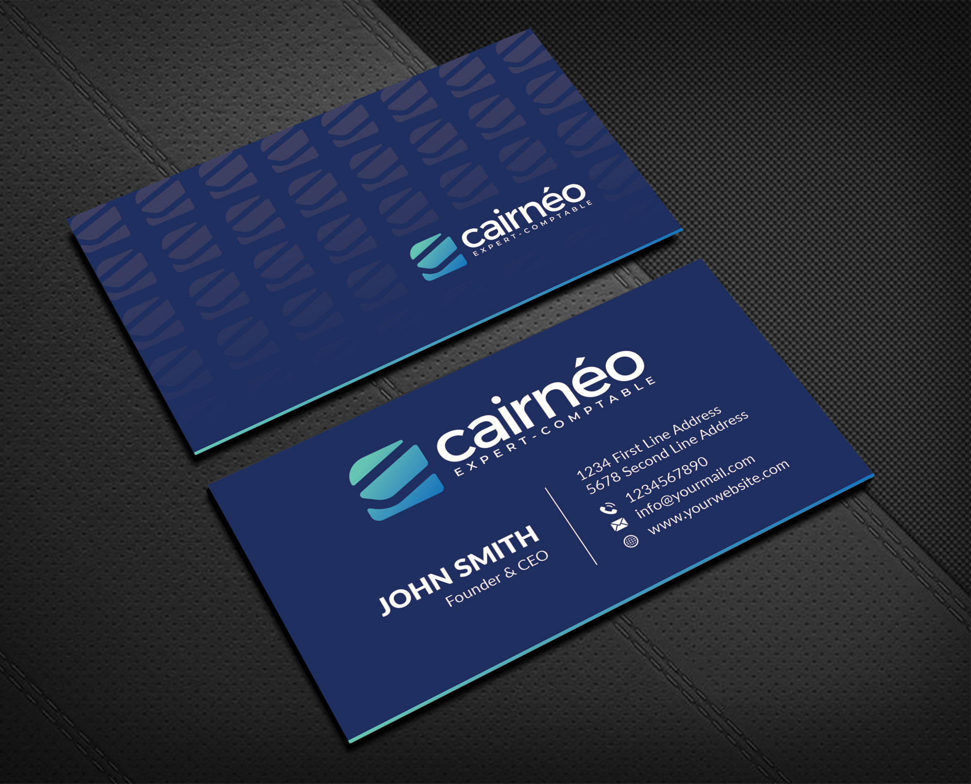 Design de Carte de Visite par Musa. A pour CAIRNEO EXPERTISE | Design #25666002