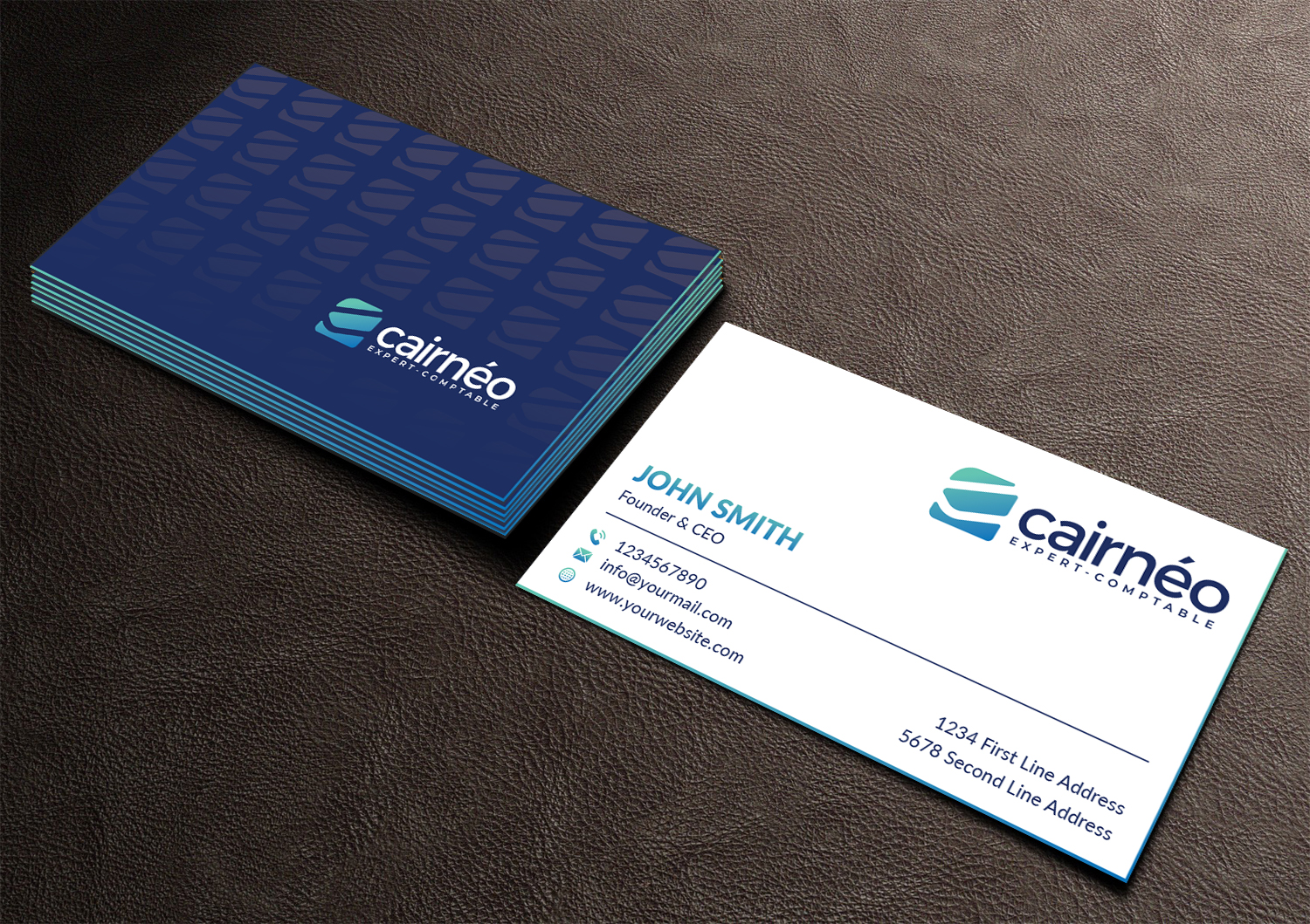 Business Card Design by Musa. A for CAIRNEO EXPERTISE | Design #25666015