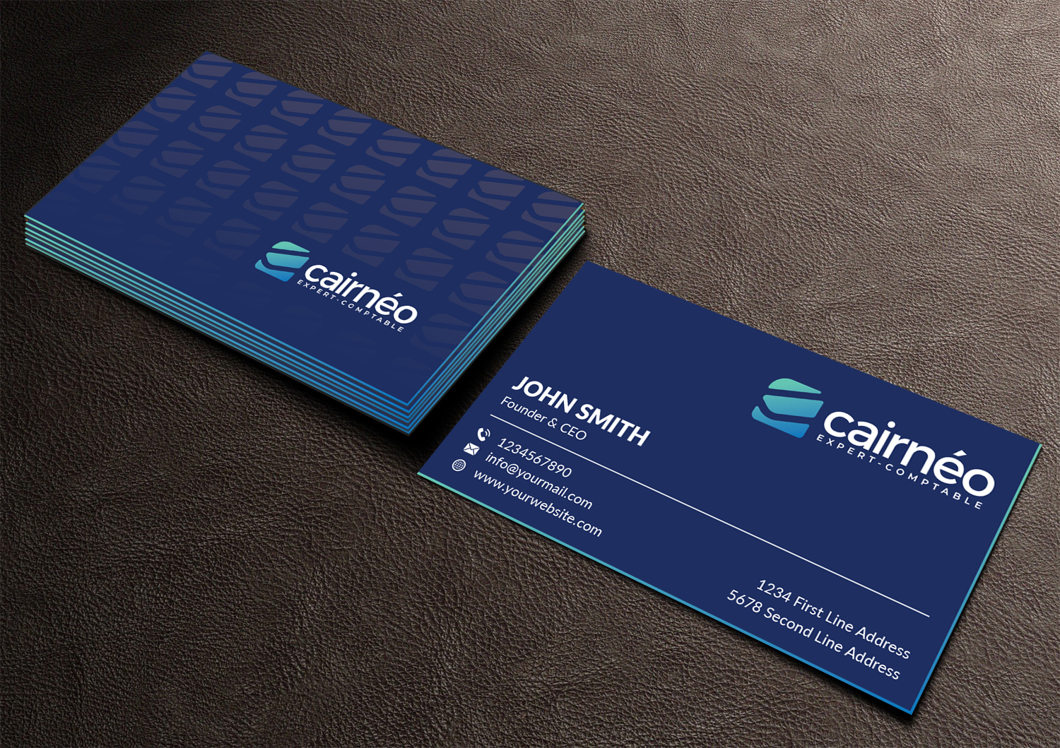Business Card Design by Musa. A for CAIRNEO EXPERTISE | Design #25666016
