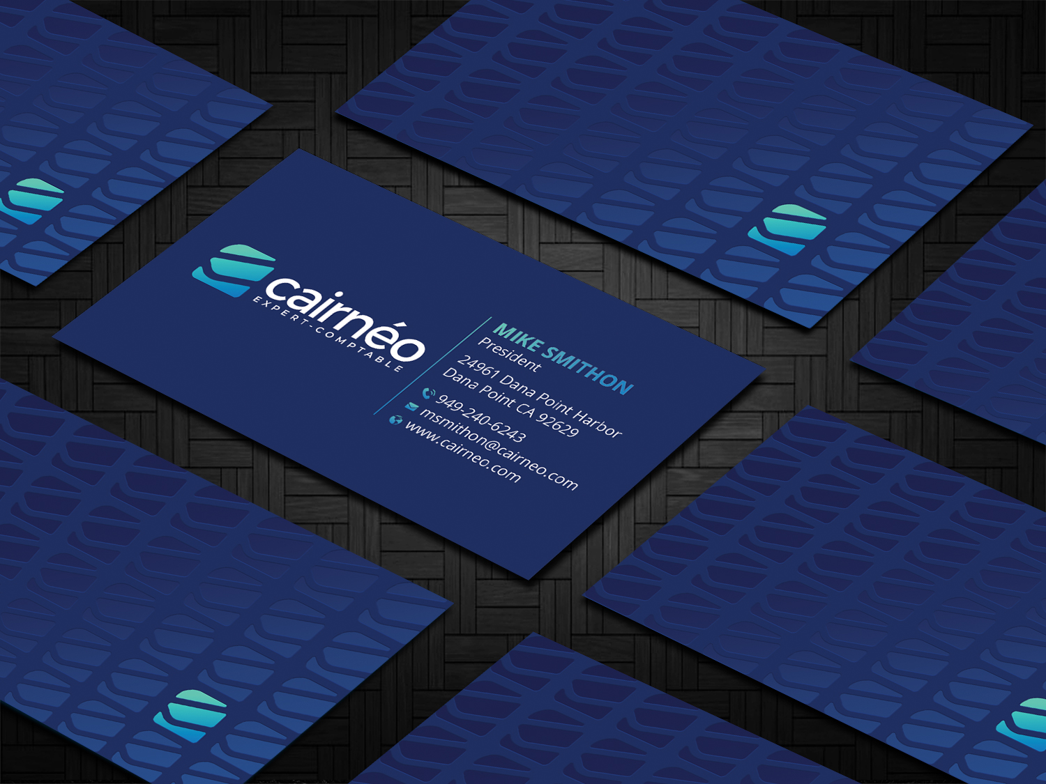 Business Card Design by DesignShout for CAIRNEO EXPERTISE | Design #25659508