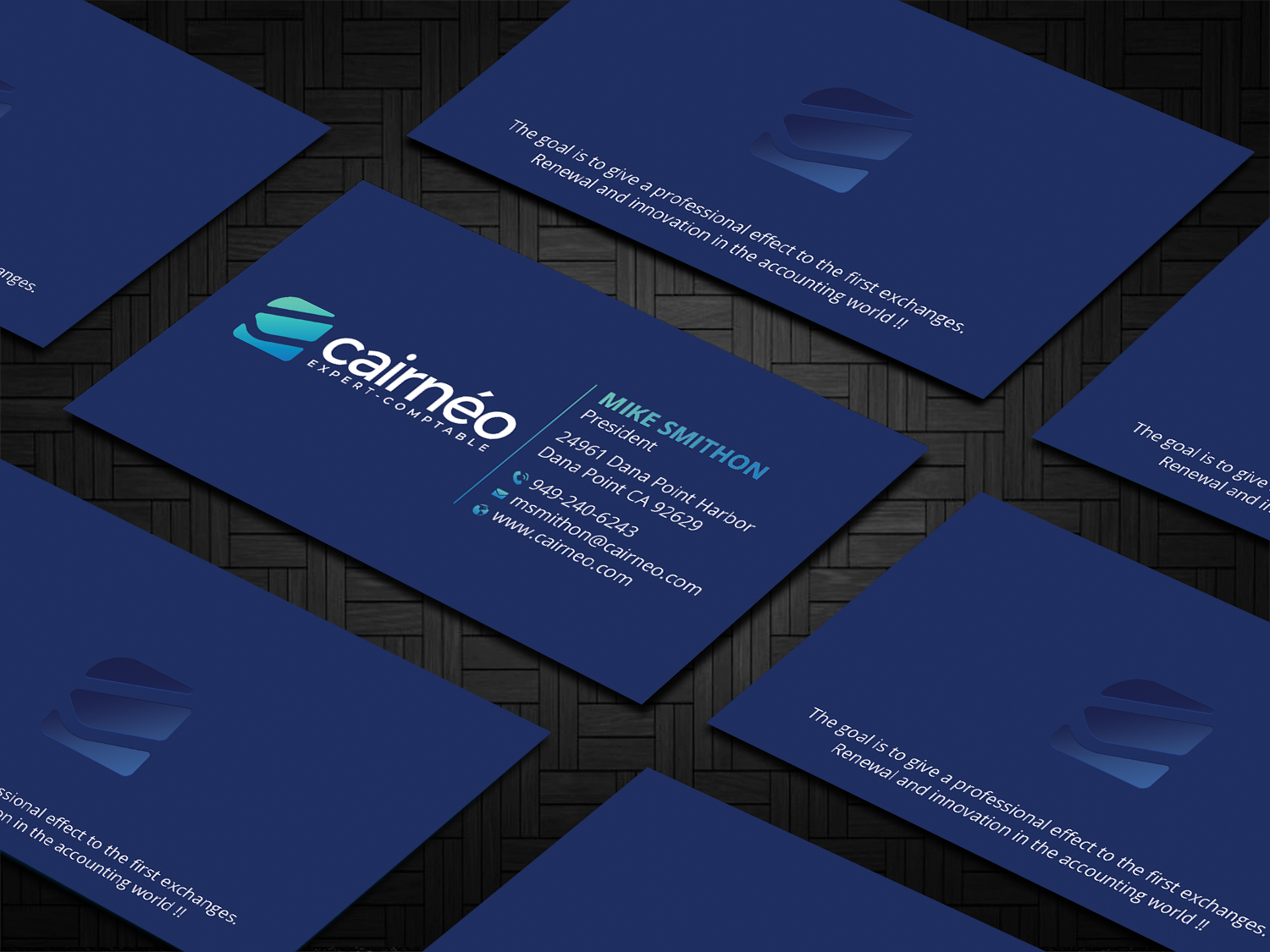 Design de Carte de Visite par DesignShout pour CAIRNEO EXPERTISE | Design #25659539