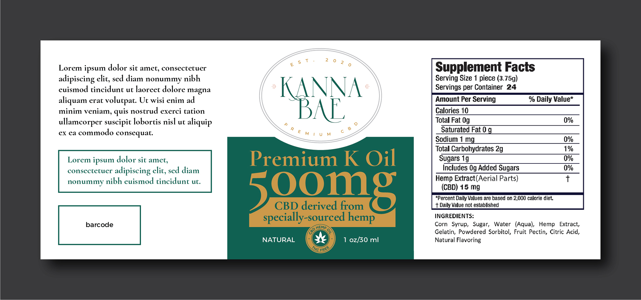 Diseño de Etiqueta por Deziners Zone para este proyecto | Diseño #25656238