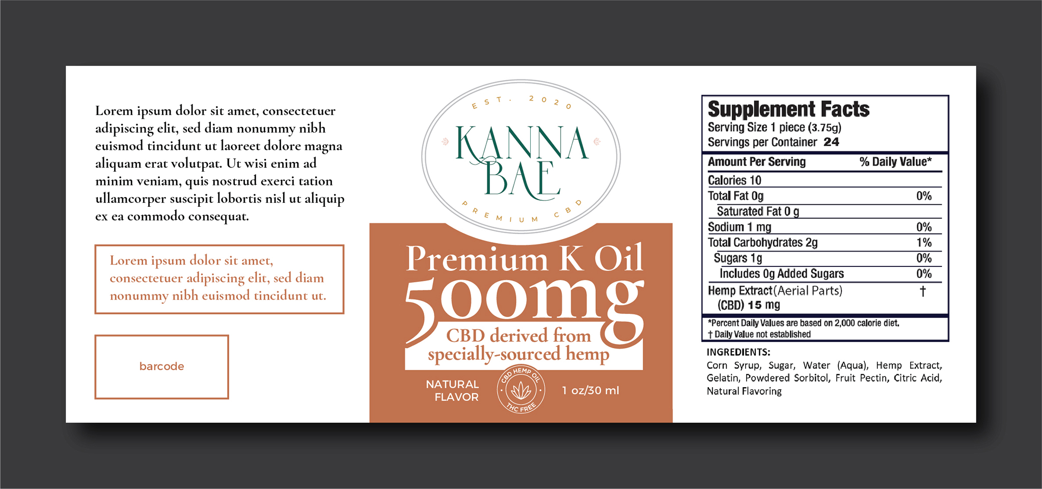 Label Design by Deziners Zone for this project | Design #25659991