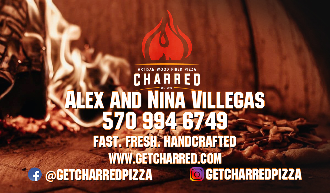 Design de Carte de Visite par Nordic Designer pour Charred Artisan Wood Fired Pizza | Design #25655506