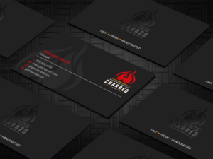 Visitenkarten-Design von Imagine design000 für Charred Artisan Wood Fired Pizza | Design: #25668761