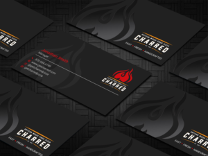 Visitenkarten-Design von Imagine design000 für Charred Artisan Wood Fired Pizza | Design: #25668762