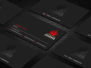 Visitenkarten-Design von Imagine design000 für Charred Artisan Wood Fired Pizza | Design: #25668768