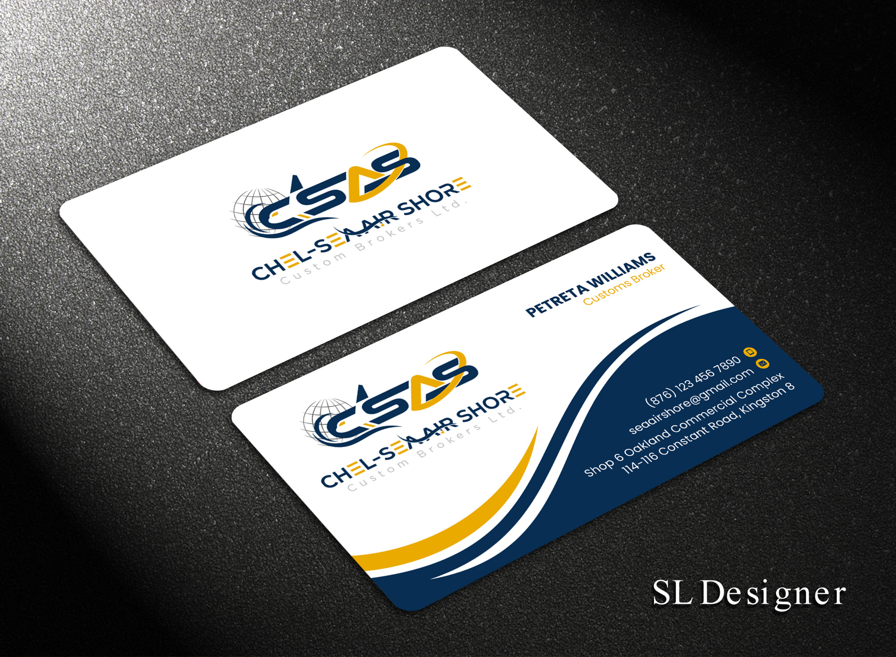 Business Card Design by SL Designer for this project | Design #25655628