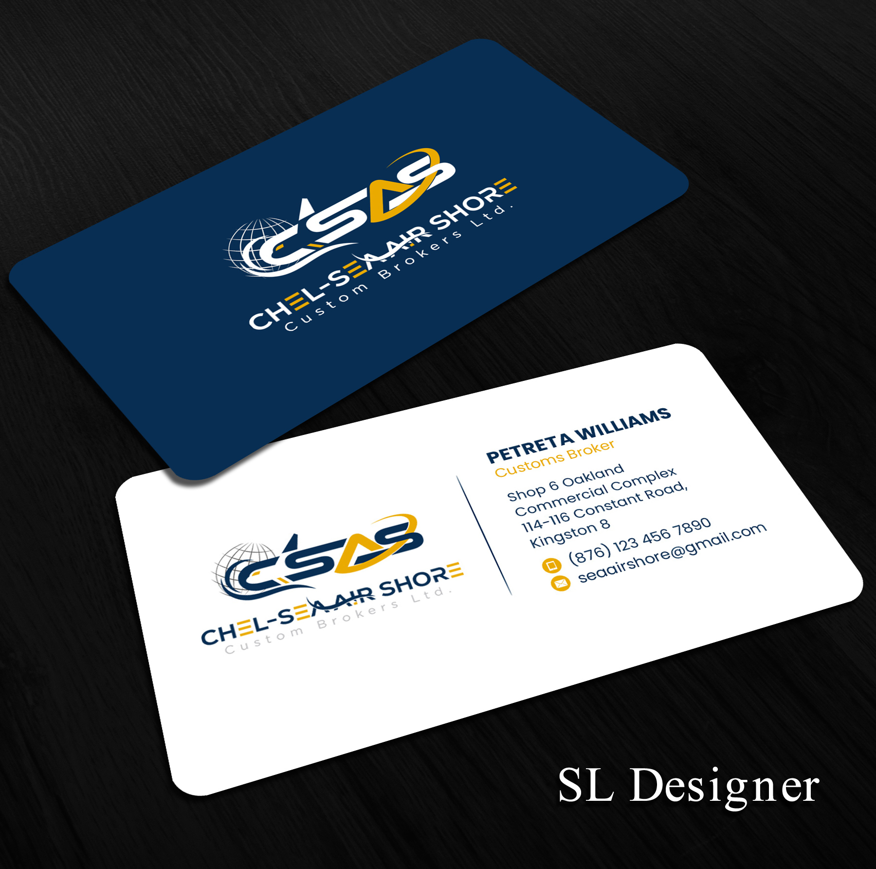 Business Card Design by SL Designer for this project | Design #25655635