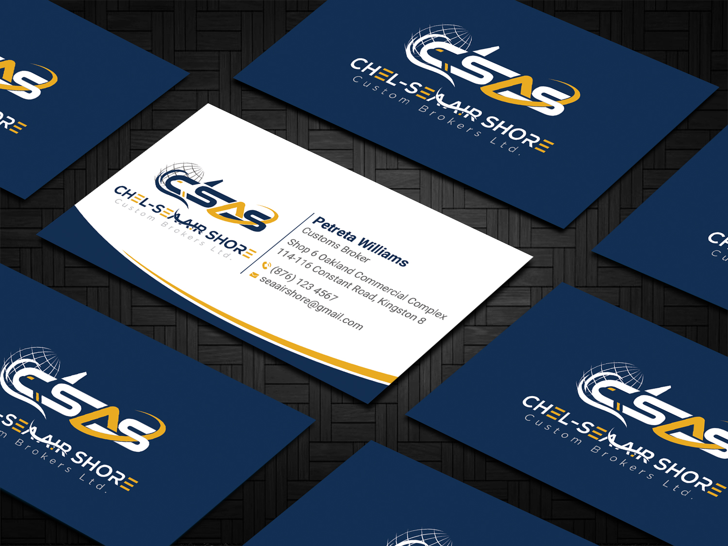 Business Card Design by DesignShout for this project | Design #25659960