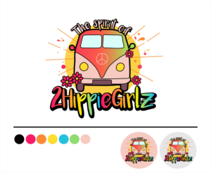 Logo Design by vta for 2HippieGirlz | Design: #25658010