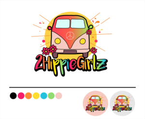 Logo Design by vta for 2HippieGirlz | Design #25664300