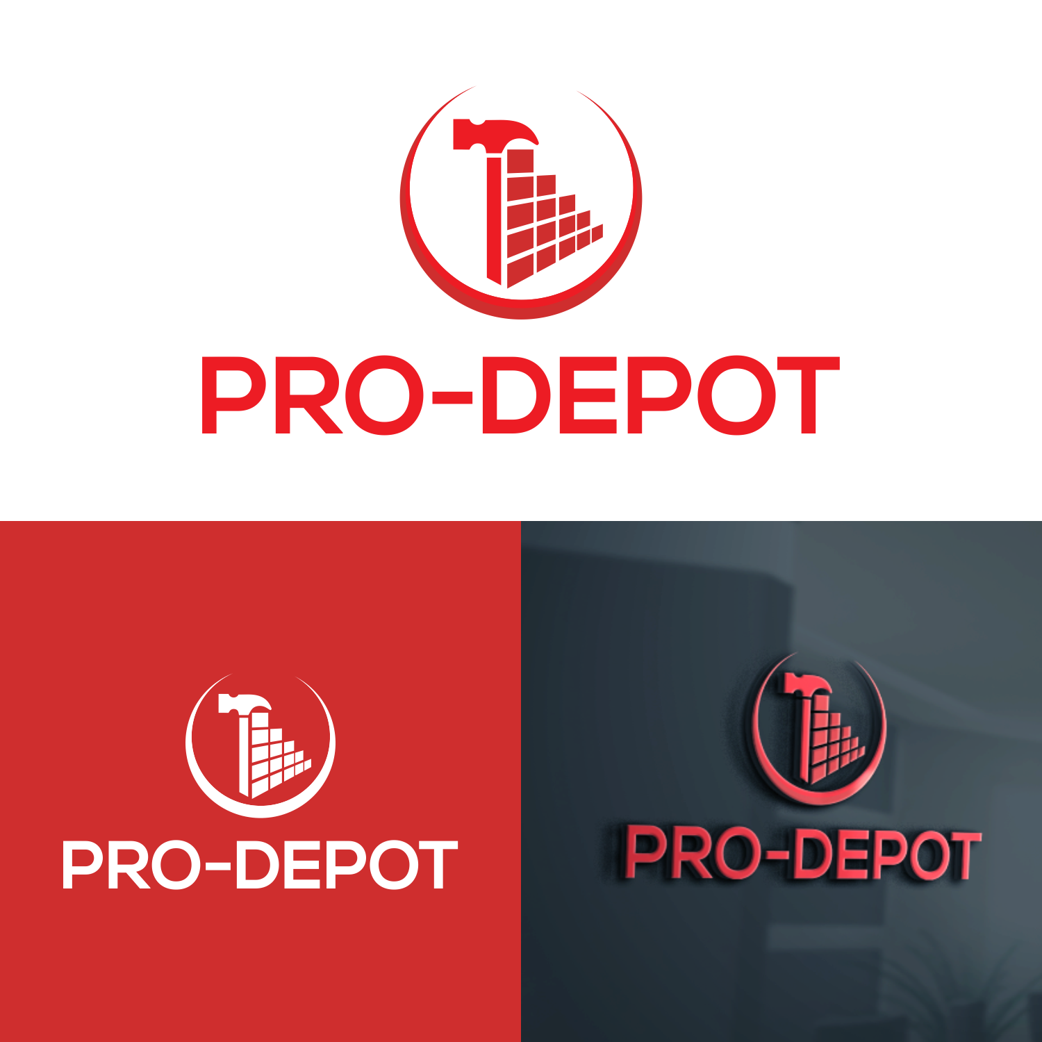 Logo Design by mr.yasmine for Pro-Depot Inc. | Design #25657557