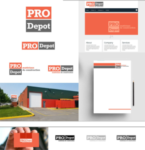 Logo-Design von DesignMX (Renan Mejia) für Pro-Depot Inc. | Design: #25723565