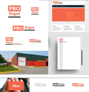 Logo Design by DesignMX (Renan Mejia) for Pro-Depot Inc. | Design: #25727216