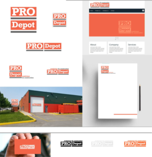 Logo Design by DesignMX (Renan Mejia) for Pro-Depot Inc. | Design: #25727218