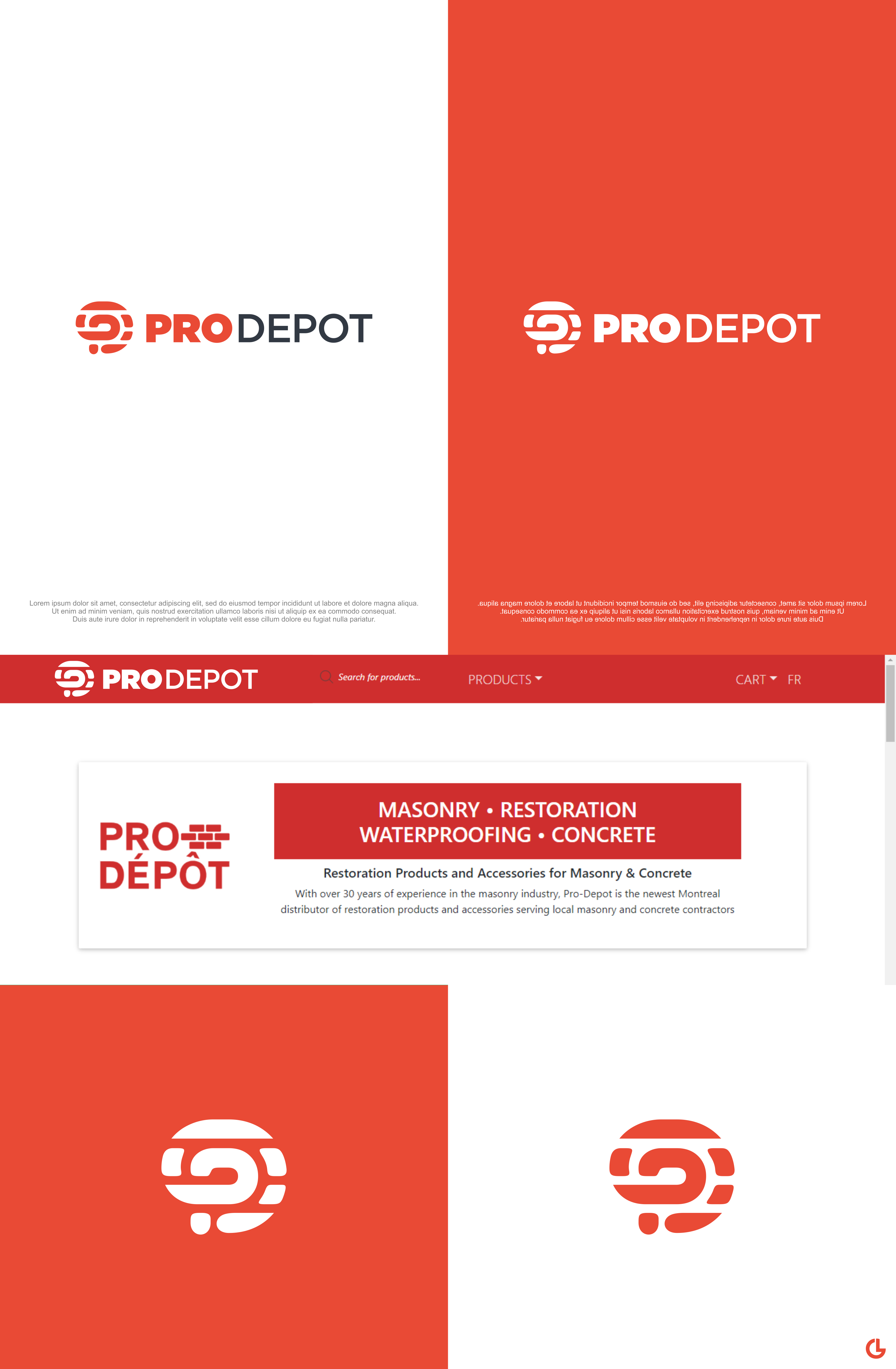 Logo Design by R!CKY for Pro-Depot Inc. | Design #25715528