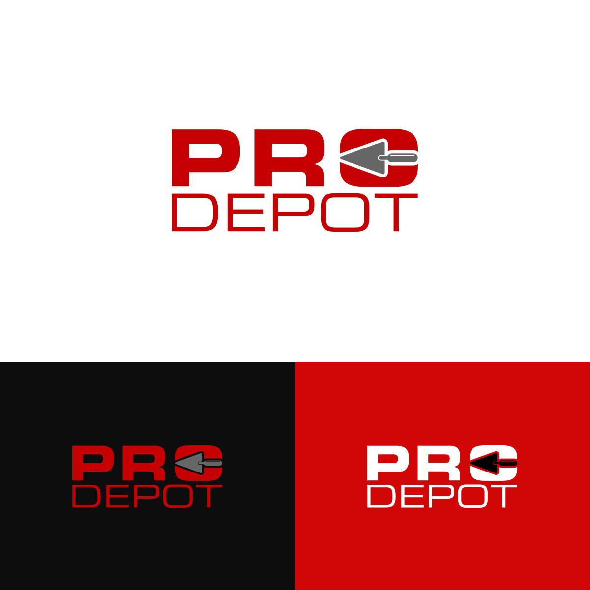 Logo Design by DesignDUO for Pro-Depot Inc. | Design #25720199