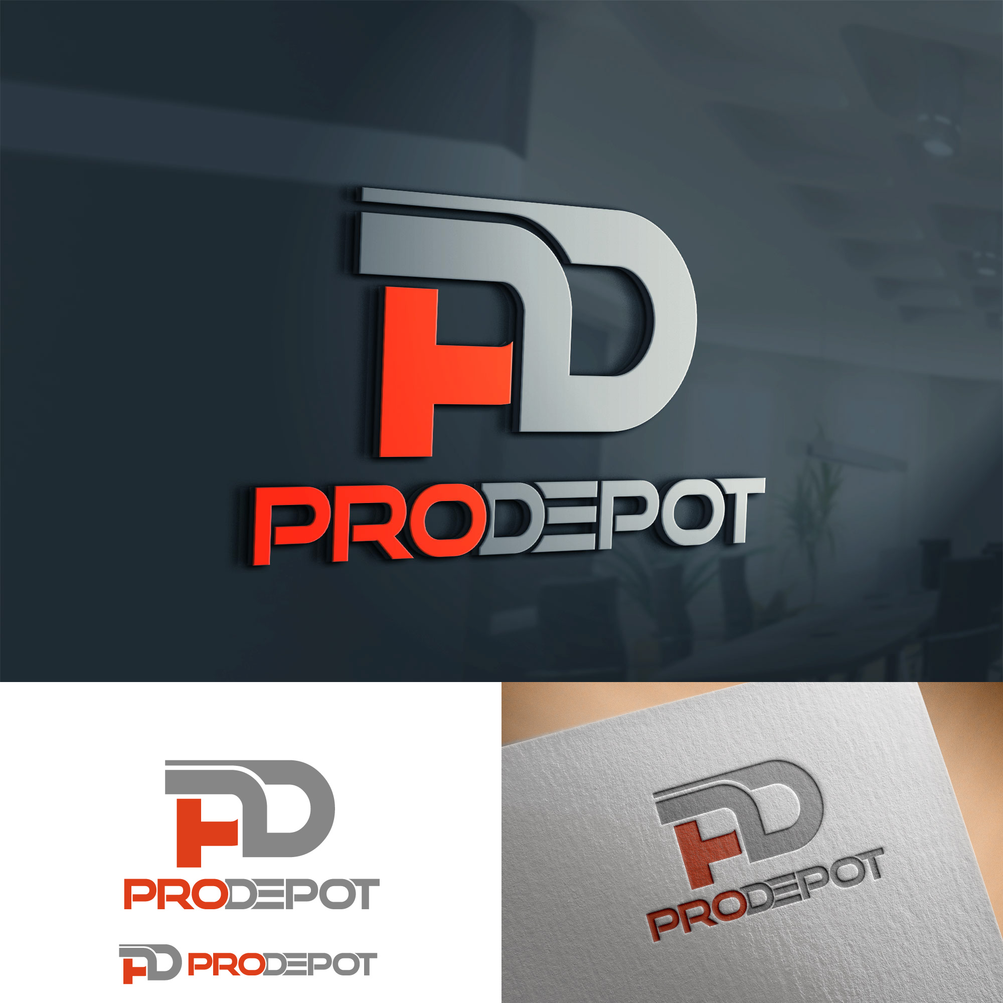 Logo-Design von UMBRA Designs für Pro-Depot Inc. | Design #25664679