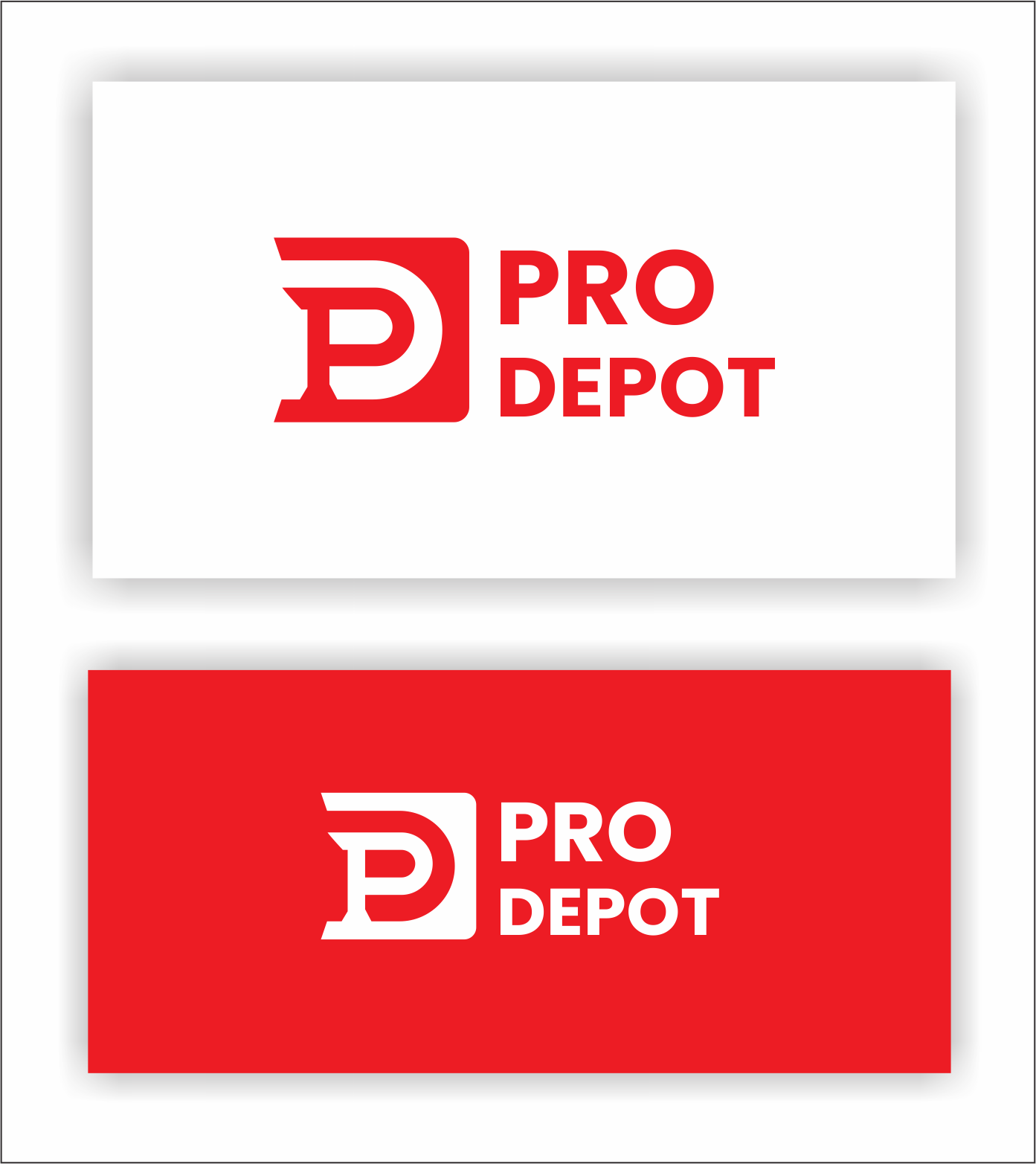 Logo-Design von Udaya G für Pro-Depot Inc. | Design #25720724