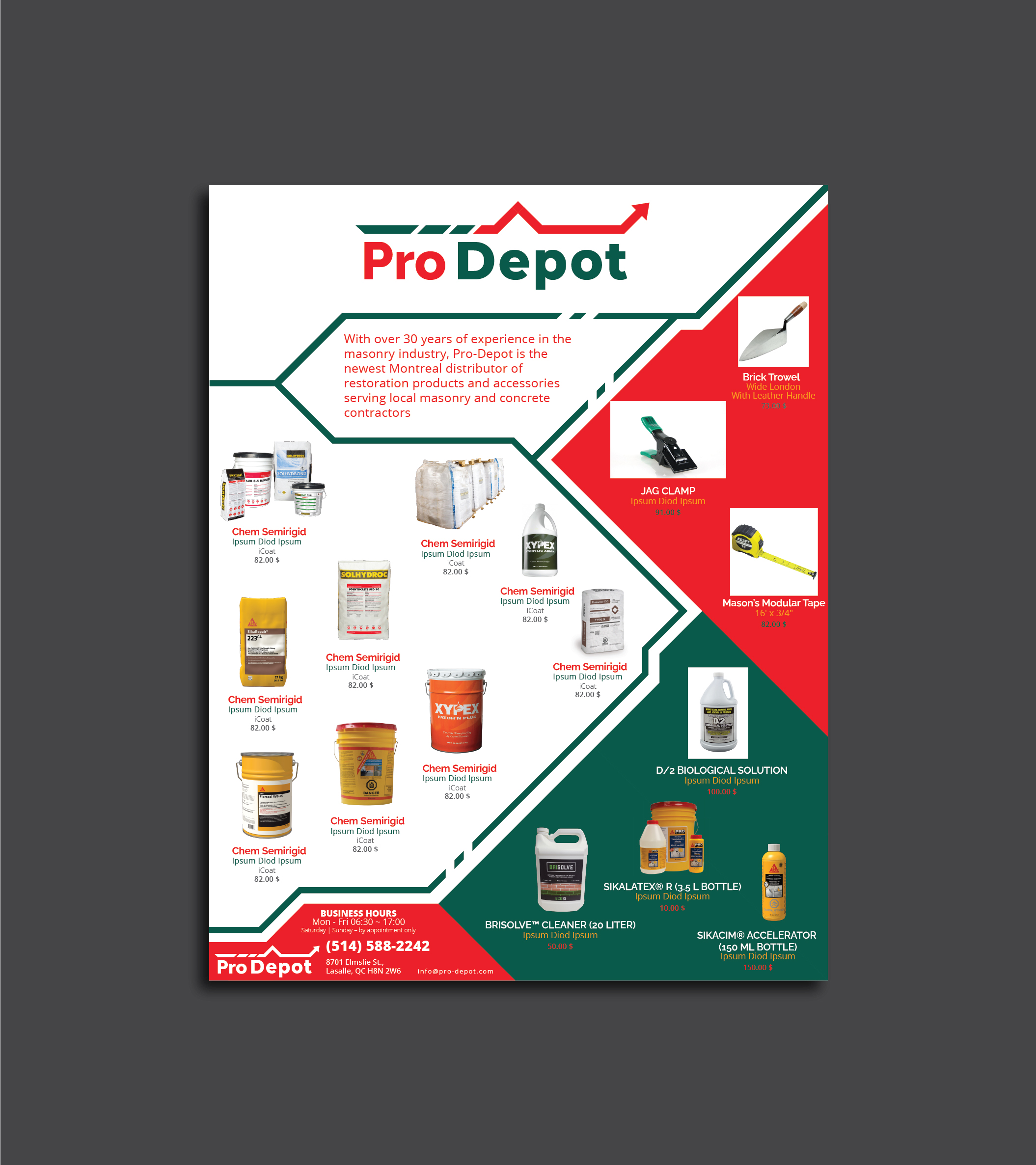 Logo-Design von srhzaidi für Pro-Depot Inc. | Design #25722974
