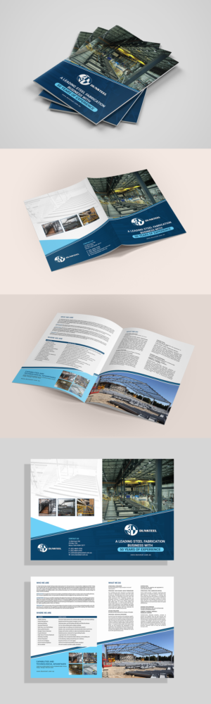 Dunsteel, NSW. Manufacturing/Construction industry. Require 4 page brochure/flyer | Design de Brochure par Deepak_9_Malhotra