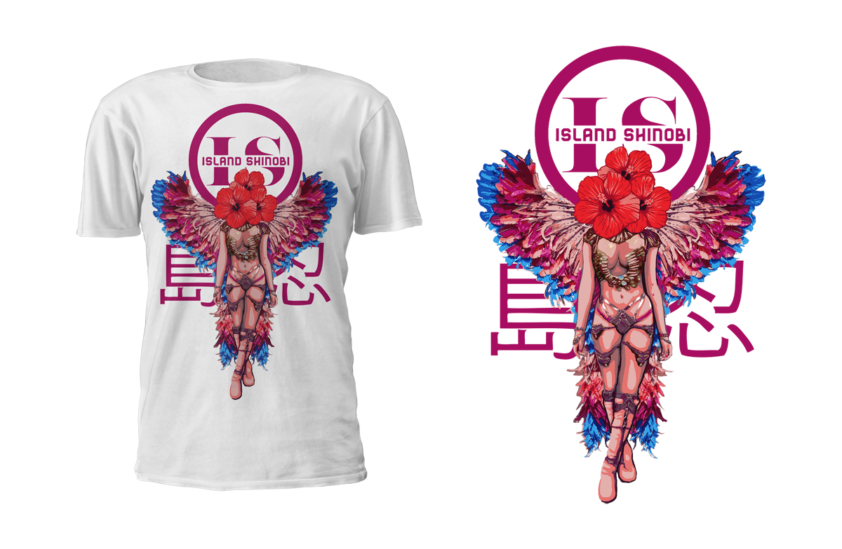 T-shirt Design by D'Mono for Island Shinobi | Design #25671586