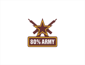 80% Army | Logo Design by BNdesigner