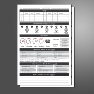 The TMJ Solution Recovery Tracker | Flyer-Design von Maxo-Biz