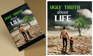 The Pretty Ugly Truth about LIFE and how to cope in any situation | Book Cover Design by SAI DESIGNS