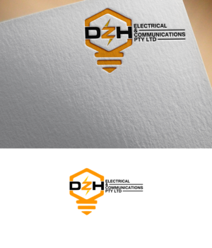 Logo Design by romasa design555 for DHZ Electrical & Communications Pty Ltd | Design: #25661642