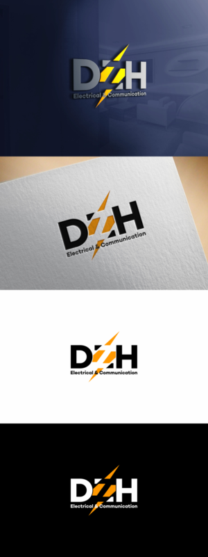 Logo Design by ViciouSaint for DHZ Electrical & Communications Pty Ltd | Design: #25659898