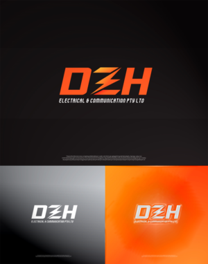 Logo Design by CanDoDesign for DHZ Electrical & Communications Pty Ltd | Design #25659337