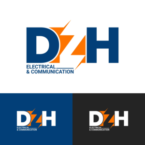 Logo Design by diasfebim for DHZ Electrical & Communications Pty Ltd | Design: #25659689