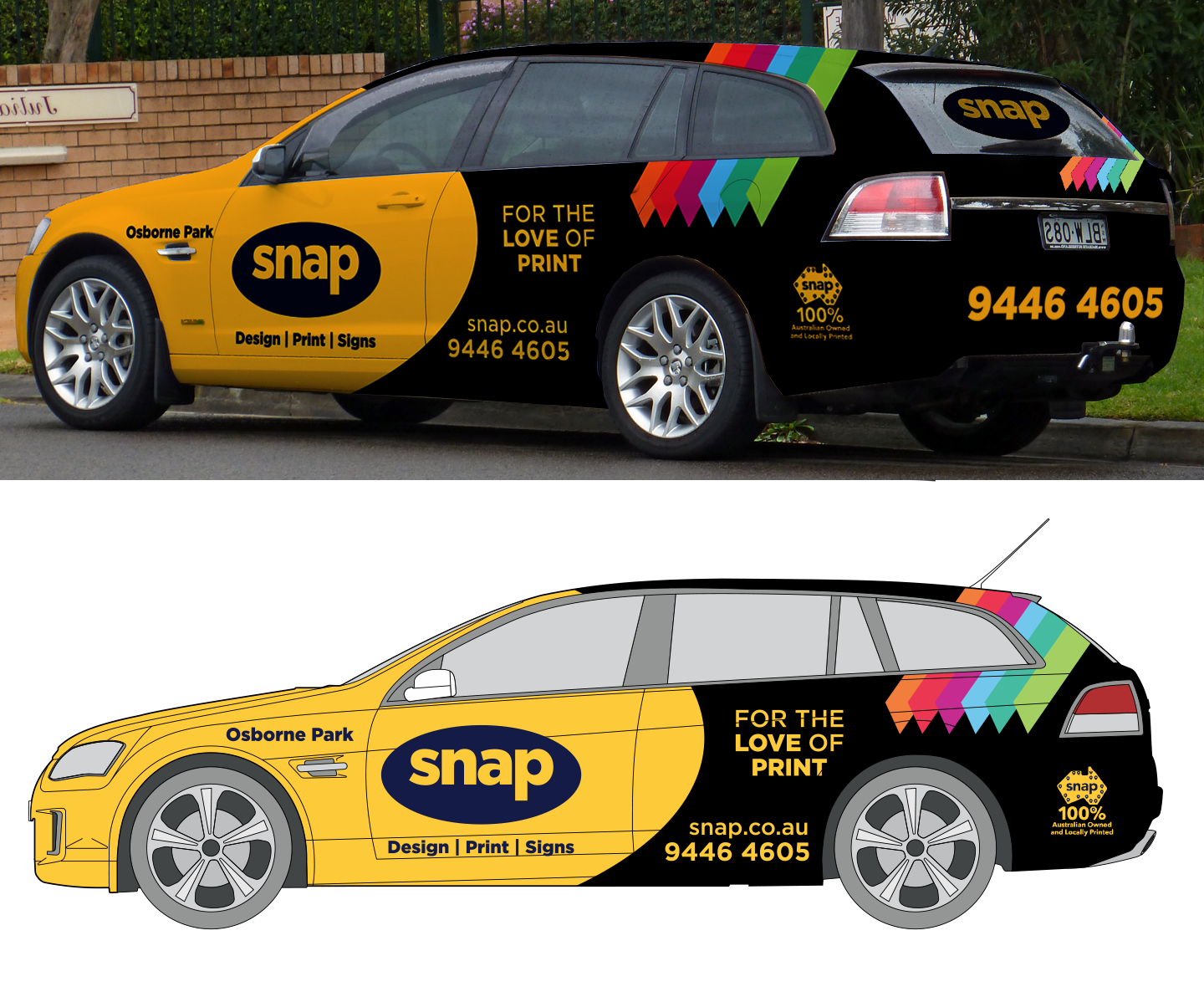 Design de Covering de Véhicule par typefdesign pour ce projet | Design #25692188