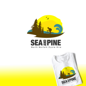 Sea and Pine North Norfolk Cycle Hire | Diseño de Logo por TRHZ