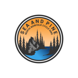 Sea and Pine North Norfolk Cycle Hire | Logo Design by Gerald Design 3