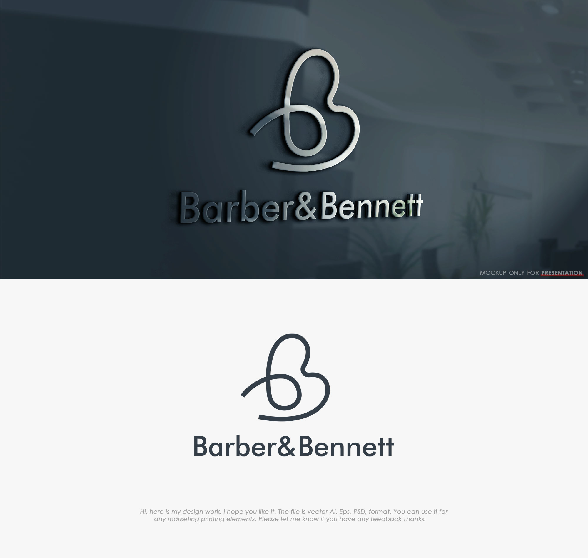 Logo Design by Mono.co for Barber & Bennett | Design #25657544
