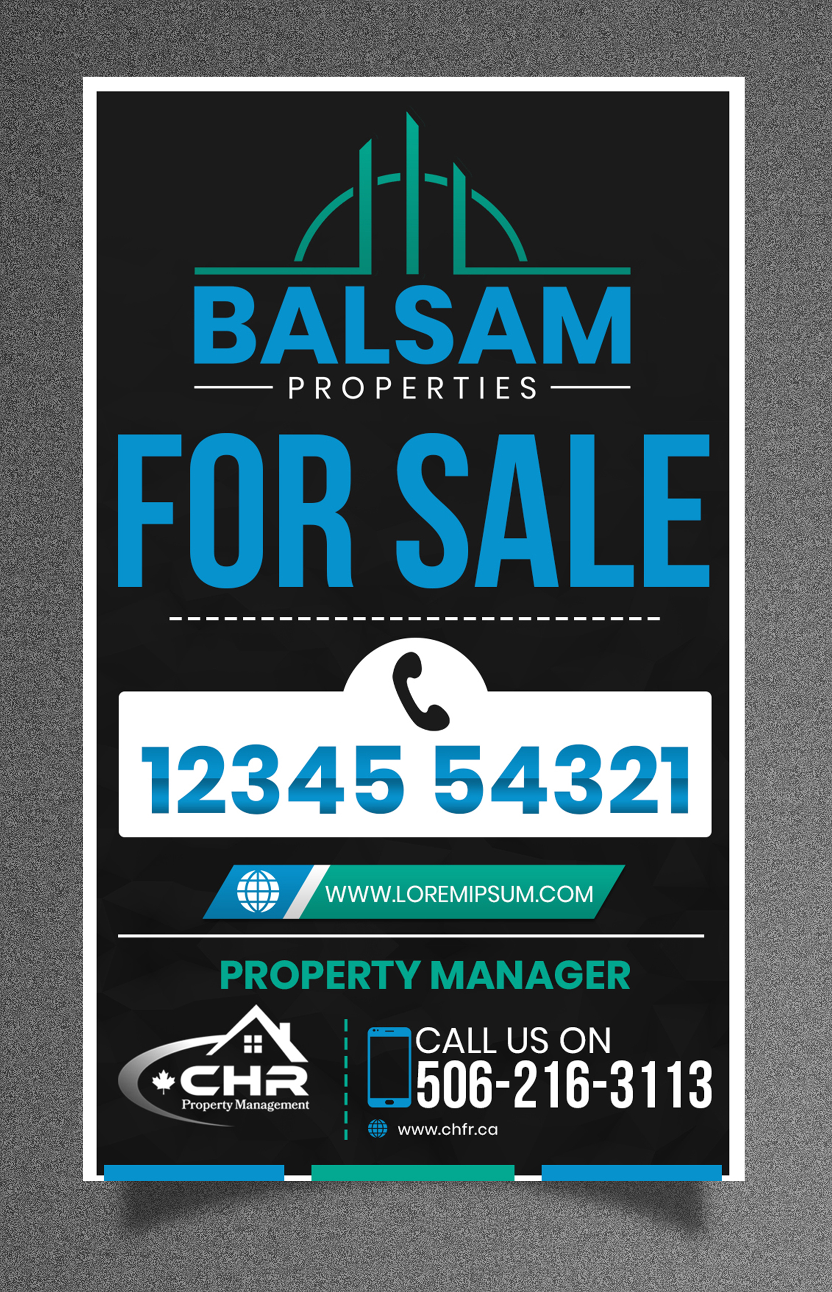 Signage Design by SAI DESIGNS for Balsam Properties | Design #25683201