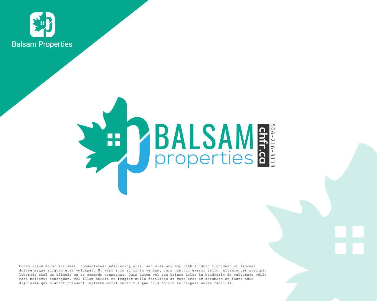 Signage Design by himelbme for Balsam Properties | Design #25658520